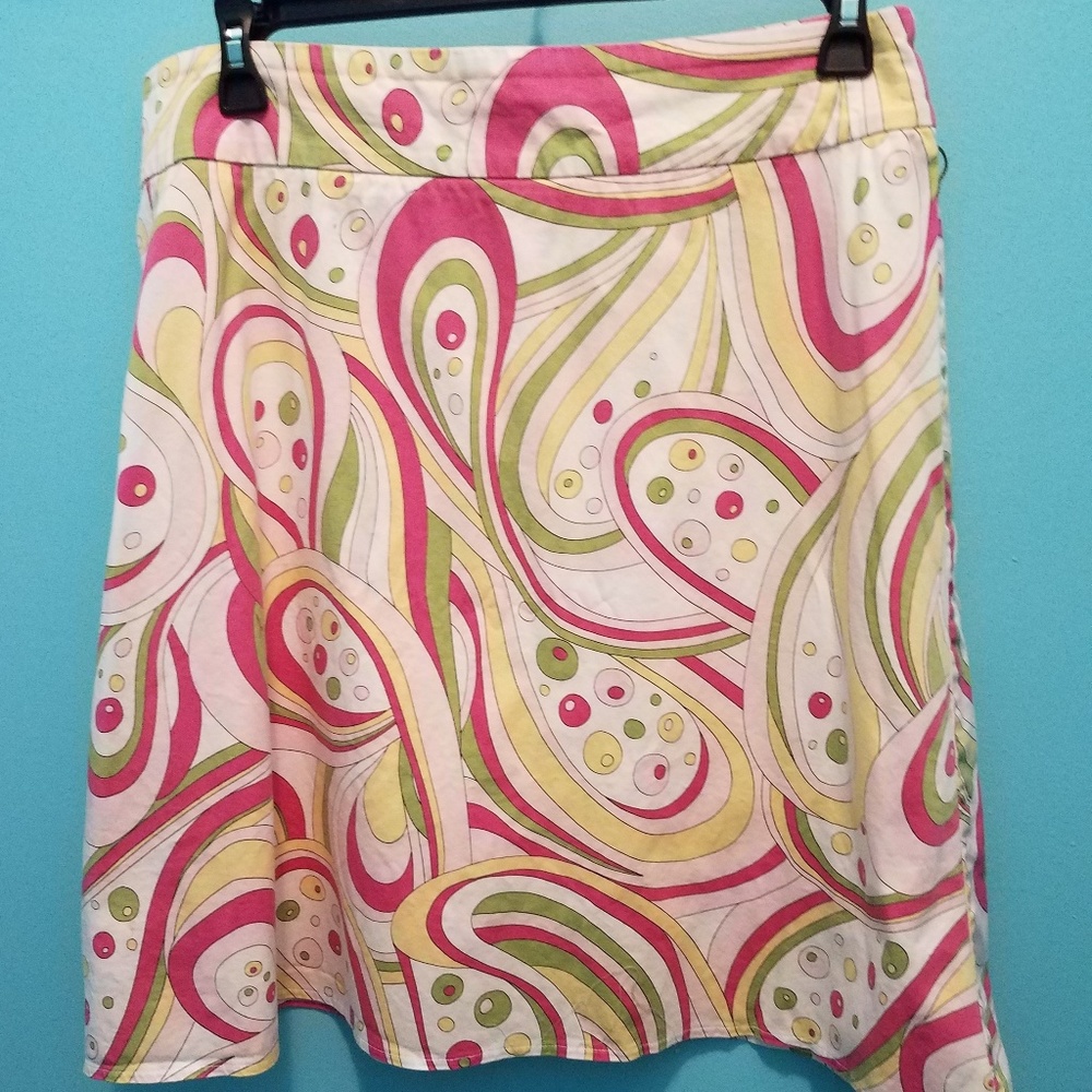 Methode A-line Skirt Great colors Petite 14